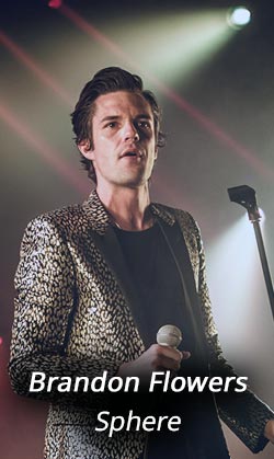 Brandon Flowers Sphere Tickets